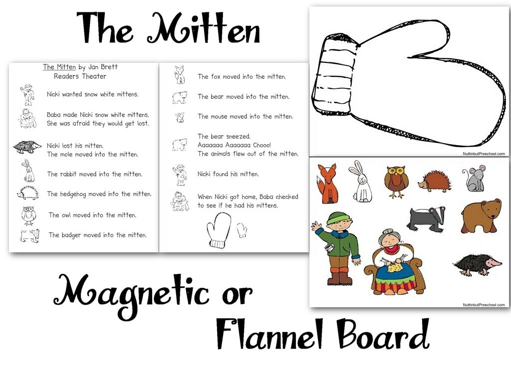 Free Printable The Mitten Story Printable Printable Calendars AT A GLANCE