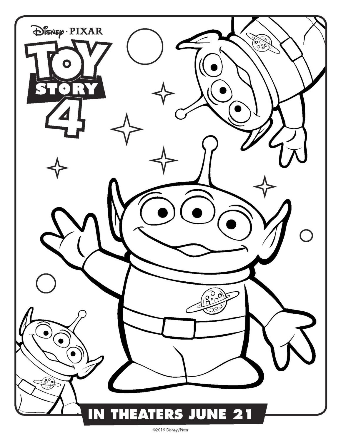 Free Printable Toy Story 4 Coloring Pages And Activity Sheets Crazy 