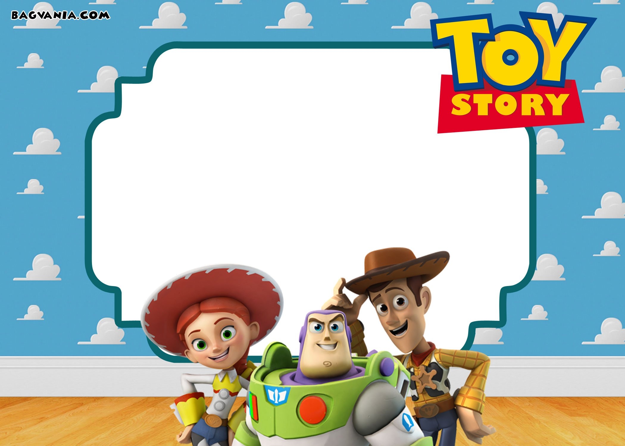 Free Printable Toy Story Birthday Invitations FREE Printable Birthday 