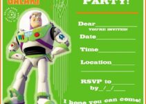 Free Printable Toy Story Birthday Invitations