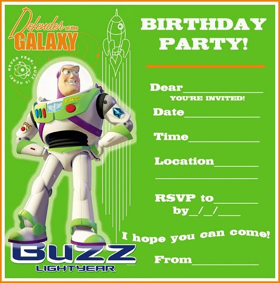Free Printable Toy Story Birthday Invitations FREE Printable Birthday 