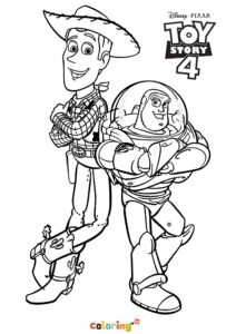 Free Printable Toy Story Coloring Pages