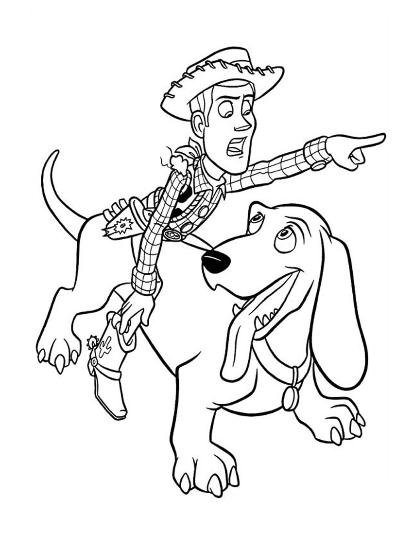 Free Printable Toy Story Coloring Pages For Kids
