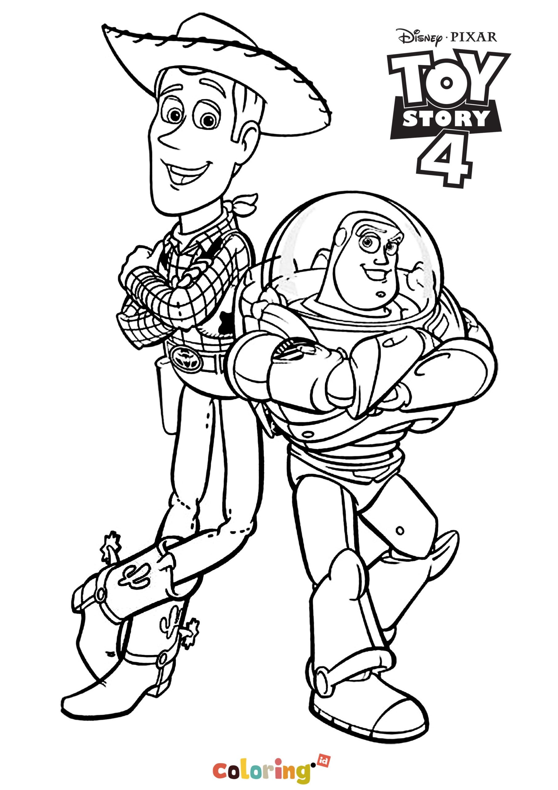 Toy Story Free Printable Coloring Pages