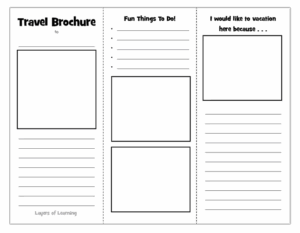Free Printable Travel Brochure Template For Students Besttravels