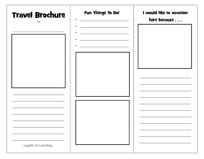 Free Printable Brochure Templates For Students