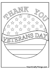 Free Printable Veterans Day Coloring Pages
