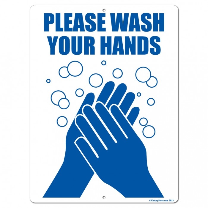 Free Printable Wash Your Hands Sign
