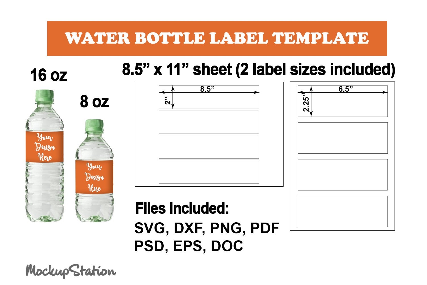 Free Printable Water Bottle Labels Free Templates Download Free 
