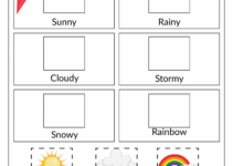 Free Printable Weather Worksheets For Kindergarten