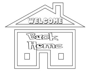 Free Printable Welcome Home Coloring Pages BriceqoMaxwell