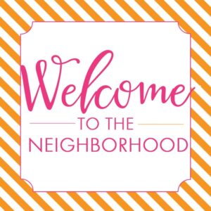 Free Printable Welcome To The Neighborhood Card Printable Word Searches