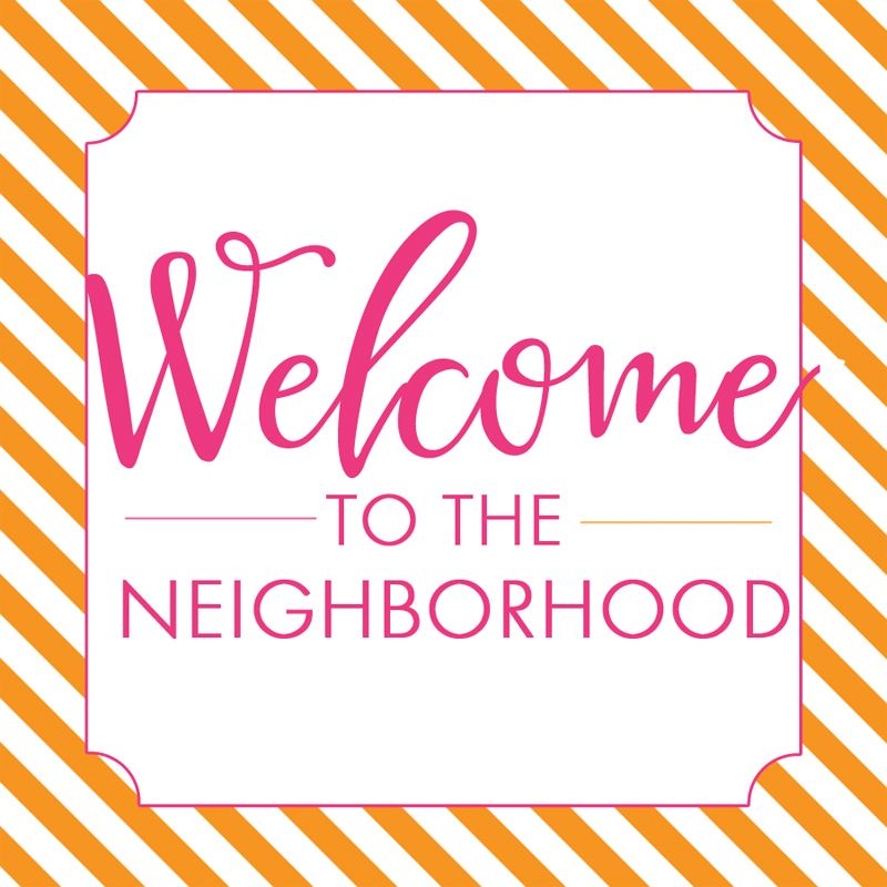 Free Printable Welcome To The Neighborhood Card Printable Word Searches