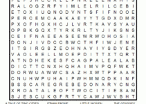 Free Printable Difficult Word Searches For Adults