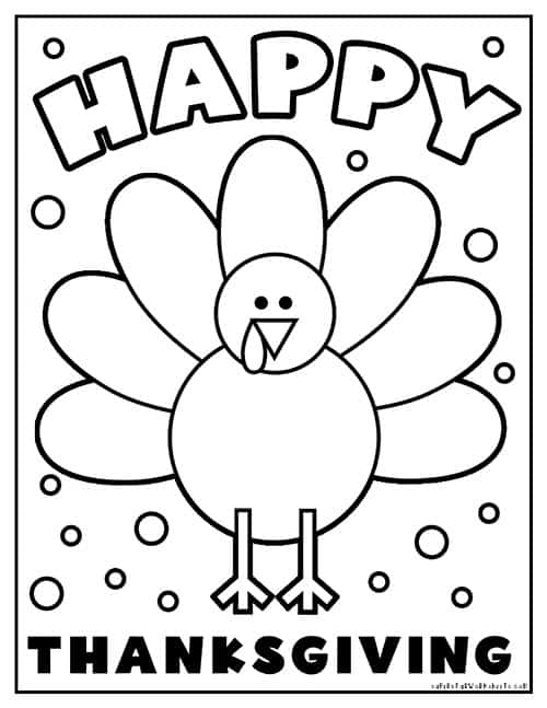 Free Printables For Preschool Thanksgiving