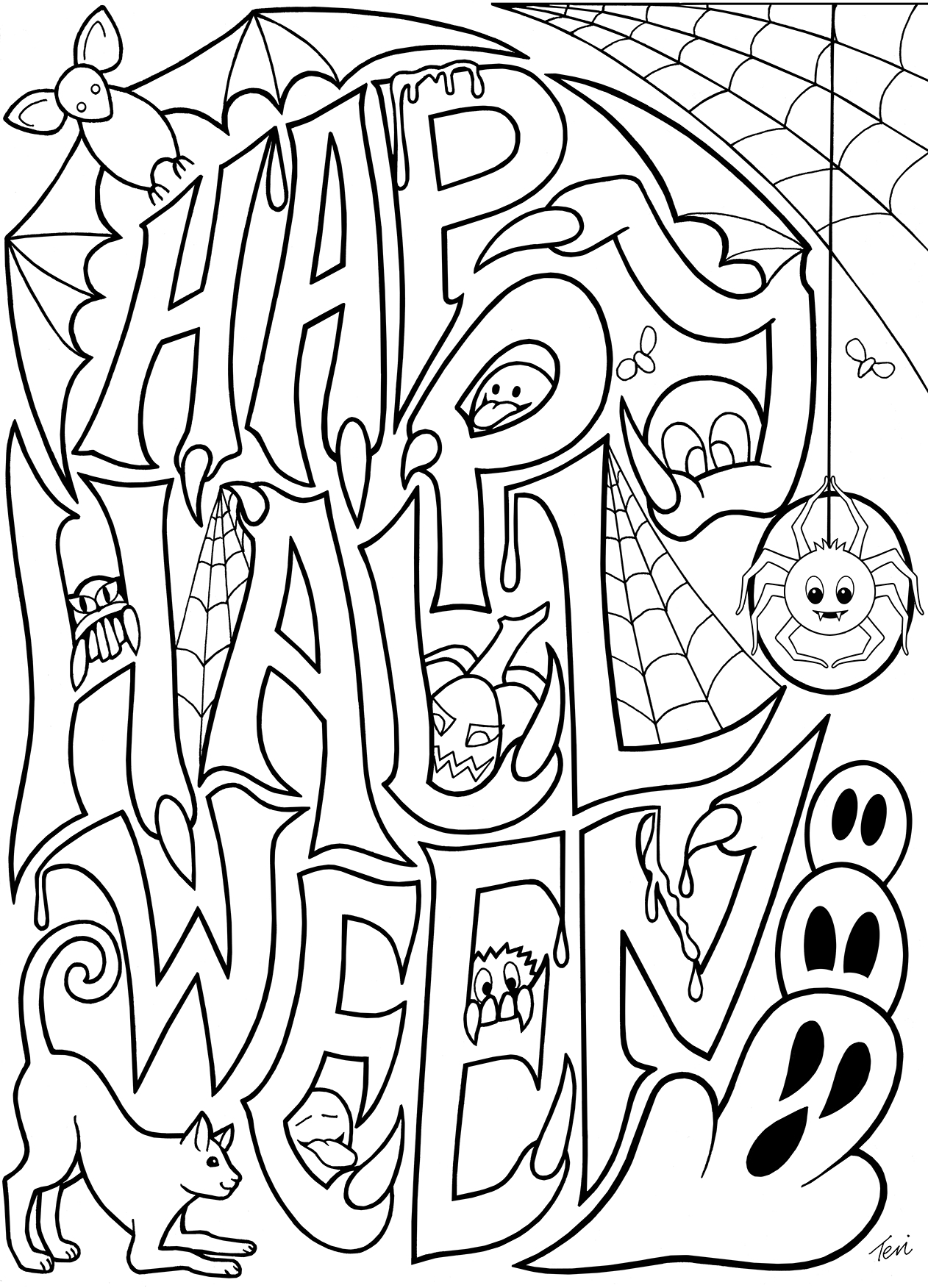 Free Printables Halloween Coloring Pages At GetColorings Free 