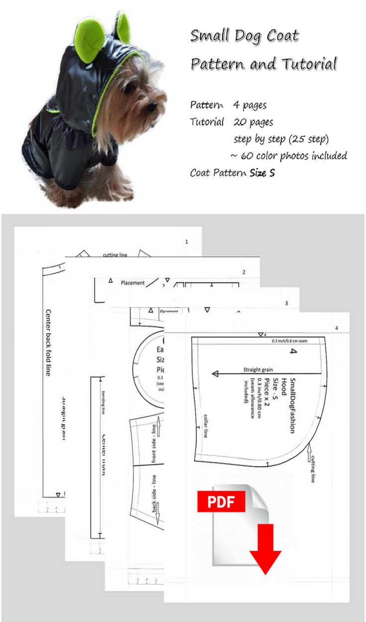 Free Sewing Patterns For Dog Coats
