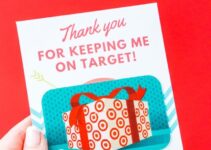 Target Teacher Gift Card Printable Free
