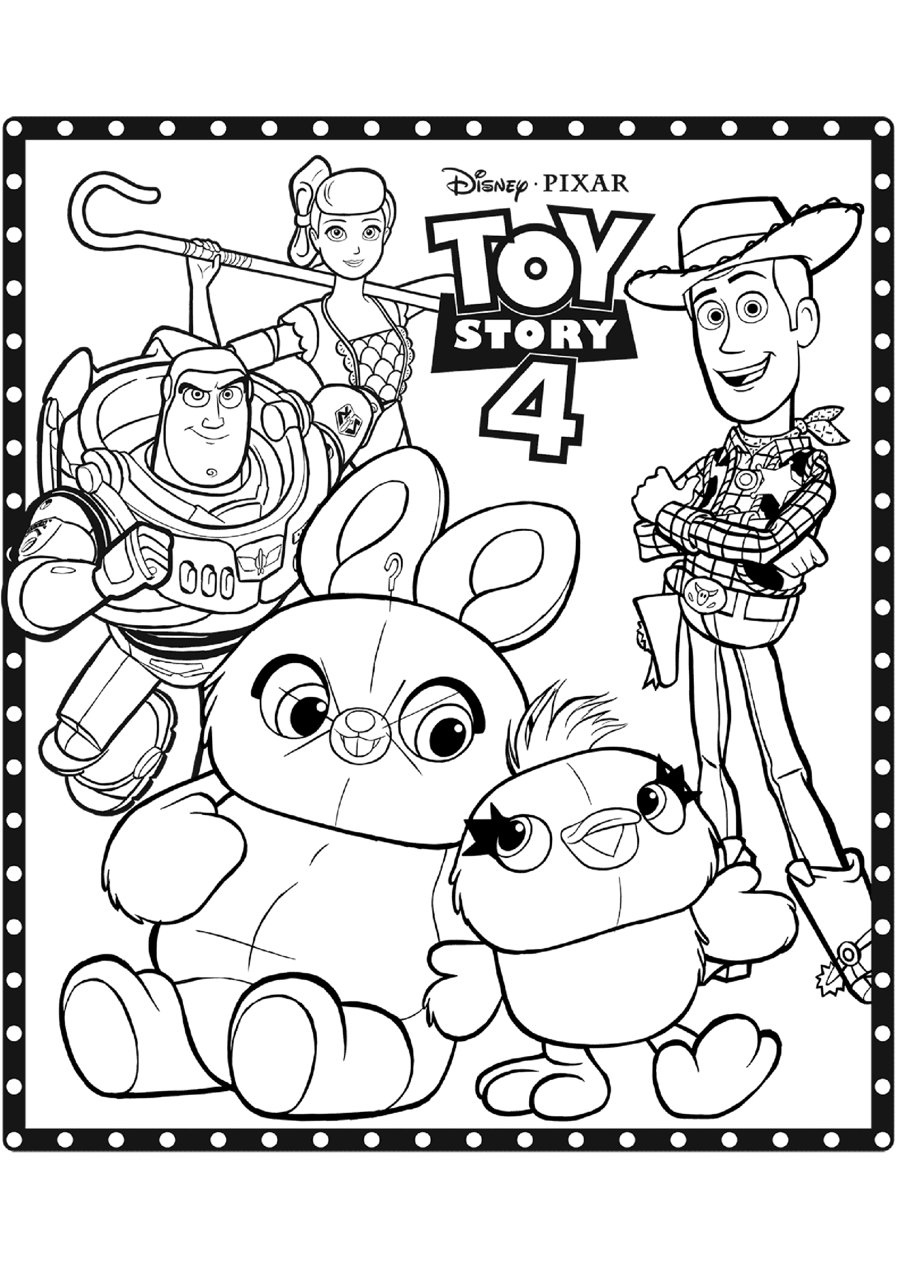 Free Toy Story Printable Coloring Pages