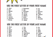 What’S Your Superhero Name Free Printable