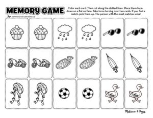 Fun Printable Memory Games For Adults At Vantaliablog Blog