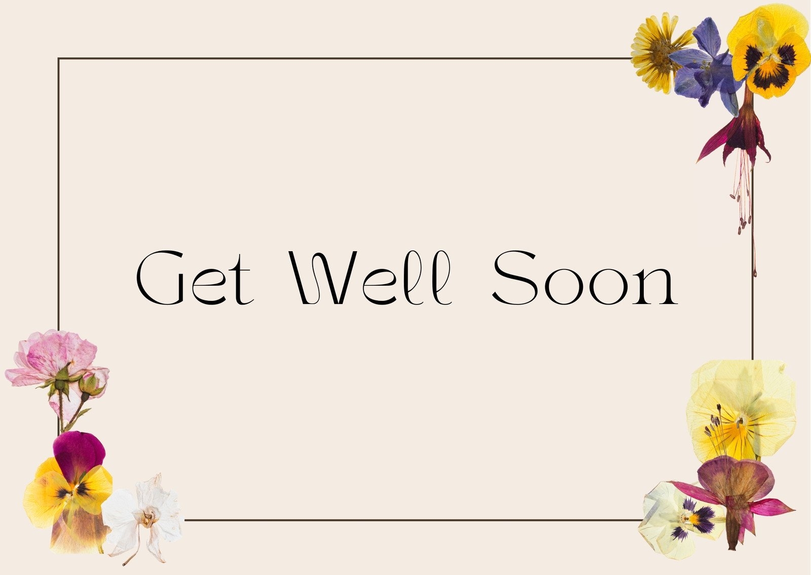 Get Well Soon Card Free Printable