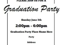 Free Printable Invitations For Graduation Party