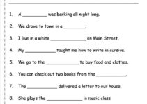 Free Printable 5Th Grade Grammar Worksheets