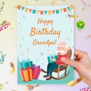 Grandpa Birthday Card Printable Free Printable Templates