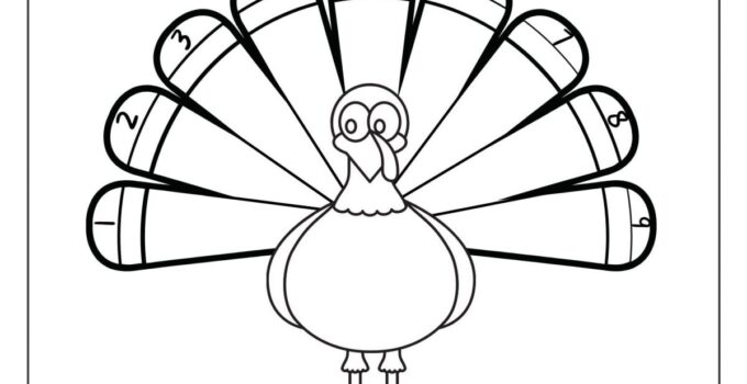 Free Printable I Am Thankful Turkey