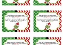 Free Printable Grinch Candy Cane Tags