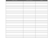 Free Printable Guest Sign In Sheet
