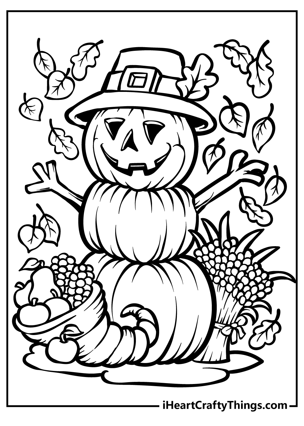Halloween Coloring Pages To Print And Color