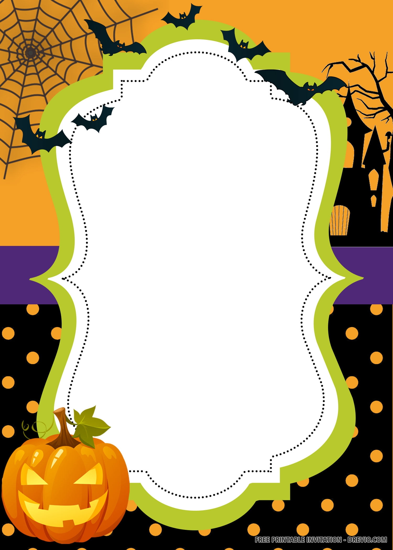 Halloween Printable Invitations