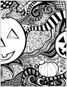Halloween To Download Halloween Kids Coloring Pages