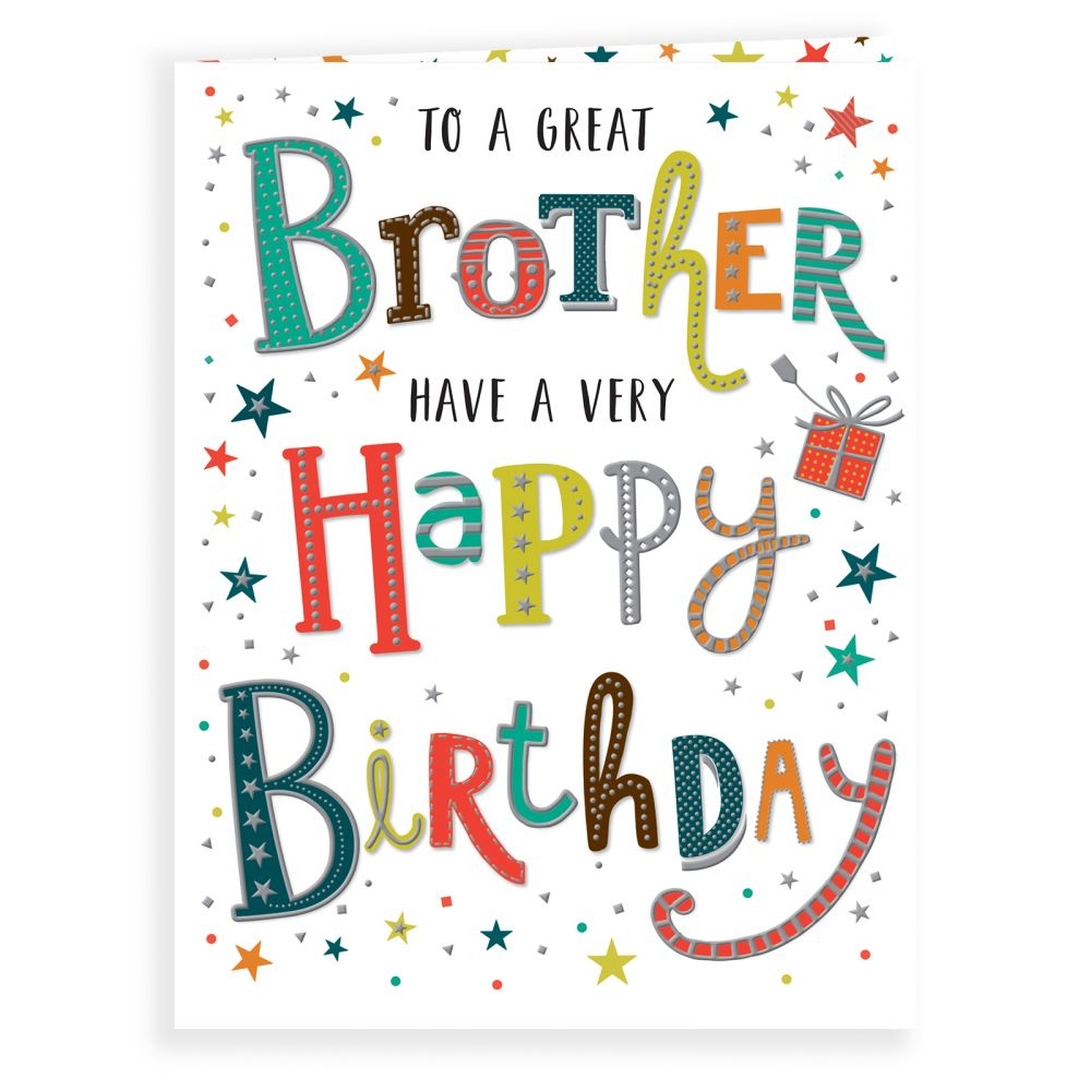 Happy Birthday Brother Cards Printable Printable Card Vrogue co