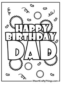 Happy Birthday Dad Printable Cards