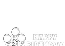 Happy Birthday Dad Printable Card Free