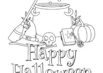 Free Printable Coloring Sheets For Halloween