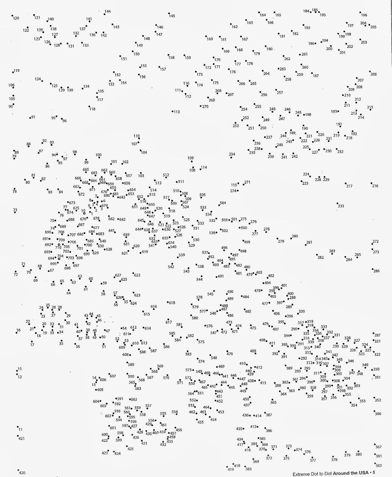 Hard Dot To Dot Printables Free Printable Difficult Dot To Dot S 