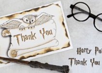 Harry Potter Thank You Cards Free Printable