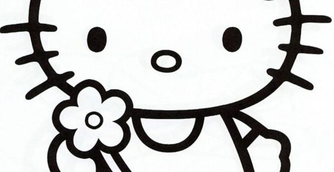 Free Printable Coloring Pages Hello Kitty