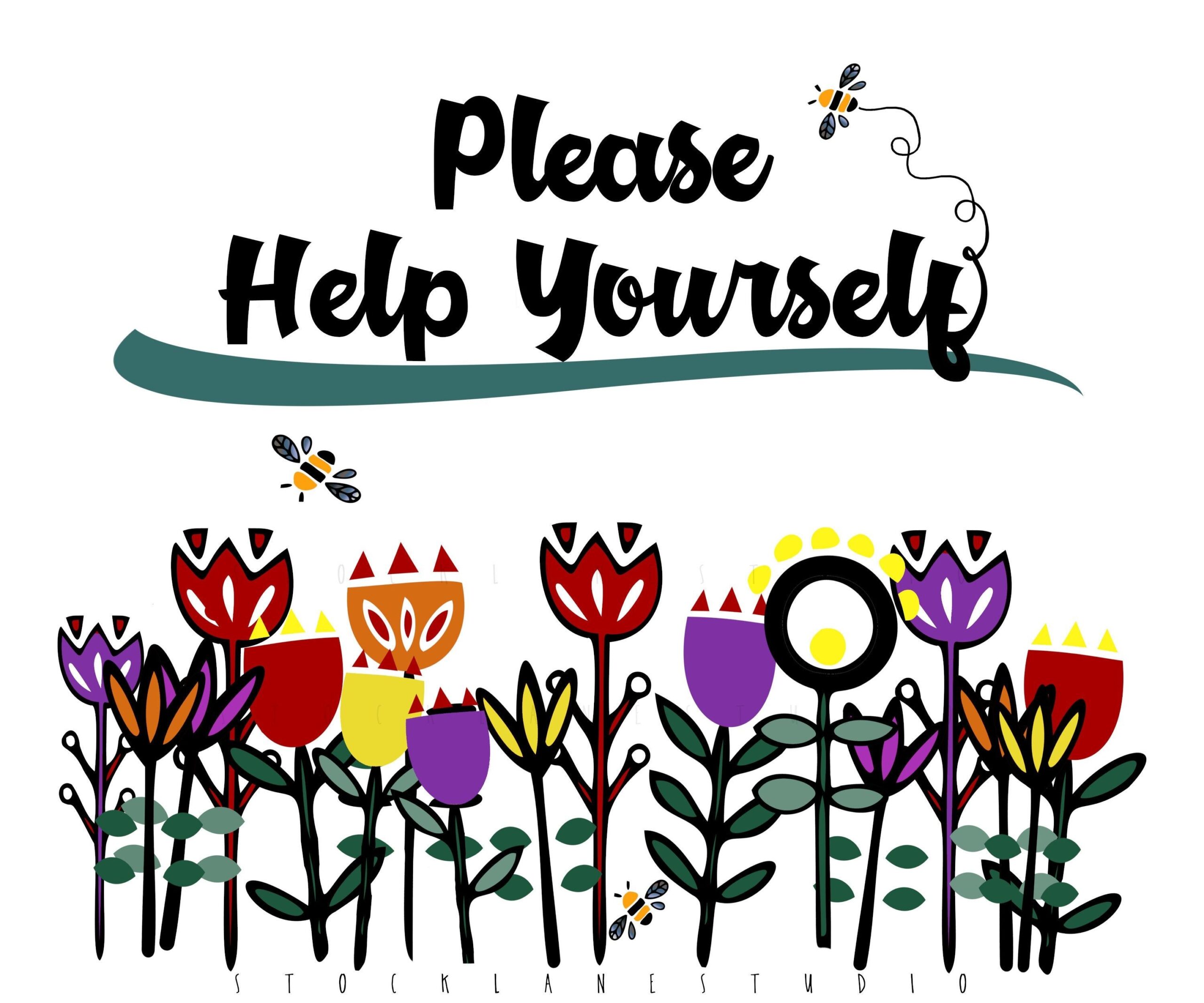 Help Yourself Sign Printable Printable Word Searches