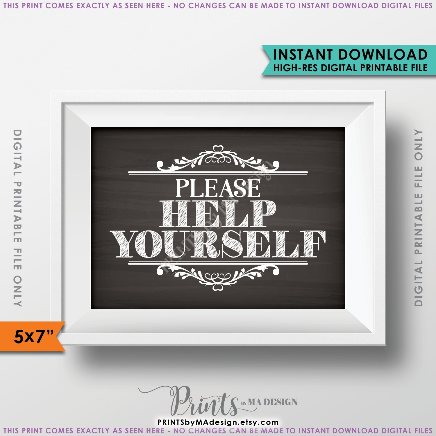 Help Yourself Sign Printable Printable Word Searches