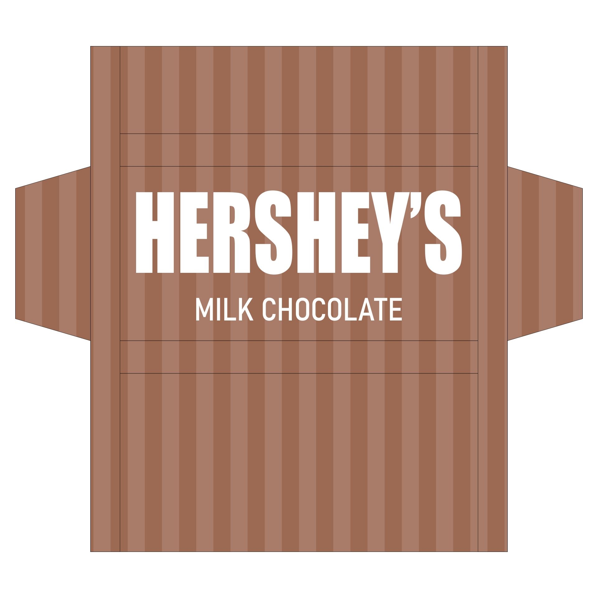 Hershey Chocolate Bar Wrapper Template Printable Calendars AT A GLANCE