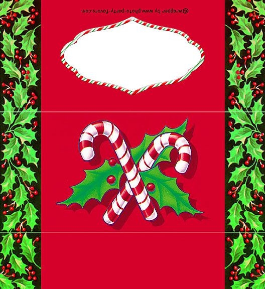 Free Printable Christmas Candy Bar Wrappers