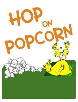 Hop On Pop Popcorn Printable