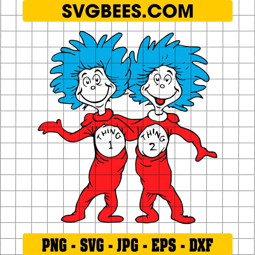 How To Draw Thing 1 And Thing 2 Easy Dr Seuss Easy Dr Vrogue co