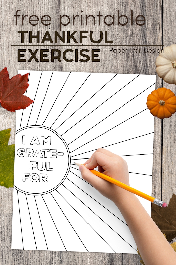 I Am Thankful For Worksheet Preschool Free Printable Printable Online