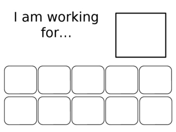 I Am Working For Behavior Chart editable By The SpEd Head TPT